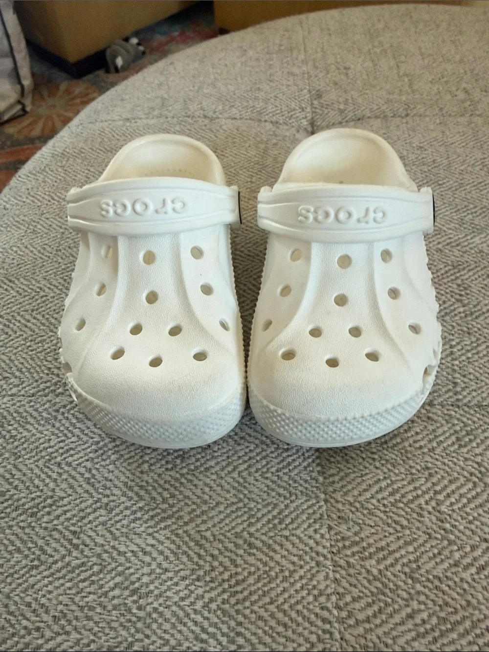 CROCS Kids Classic Clog in White